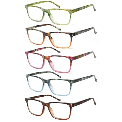 Joschoo 1.75x Blue Light Blocking Reading Glasses 5-Pack: $9.91 Joschoo 1.75x Blue Light Blocking Reading Glasses 5-Pack: $9.91
