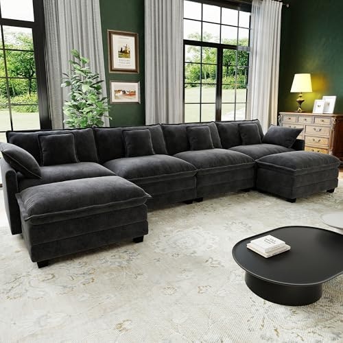 Hanherry 146-Inch Cloud Modular Sectional Sofa: $764.99