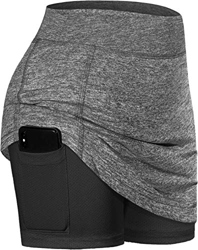 Blevonh Women's Athletic Tennis Skort with Pockets: $16.99 Blevonh Women's Athletic Tennis Skort with Pockets: $16.99