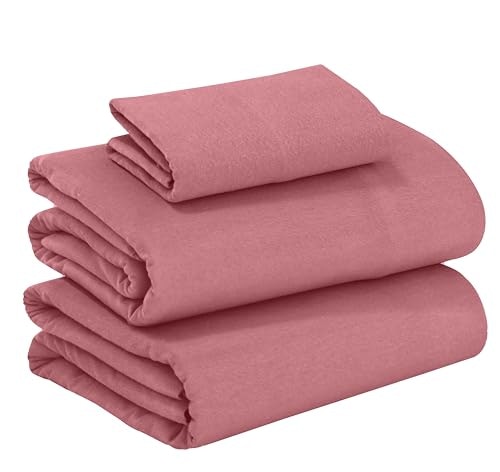 Ruvanti Twin XL 3-Piece Cotton Flannel Sheet Set: $35.38