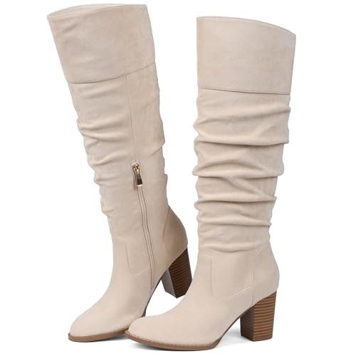 Erocalli Women's Knee-High Suede Slouch Boots: $59.86 Erocalli Women's Knee-High Suede Slouch Boots: $59.86