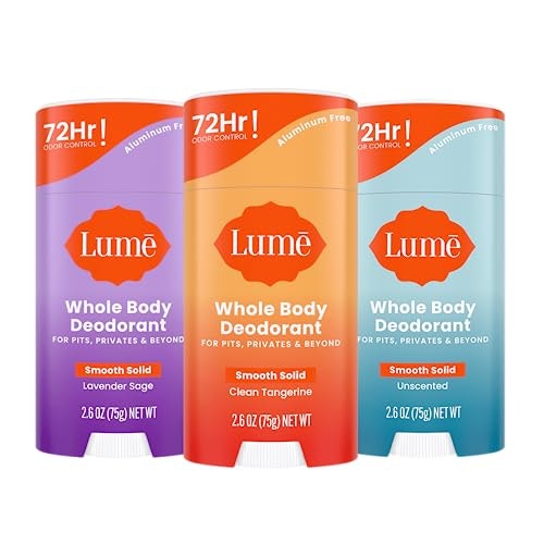 Lume Whole Body Deodorant Solid Stick 2.6-oz 3-Pack: $33.99 Lume Whole Body Deodorant Solid Stick 2.6-oz 3-Pack: $33.99