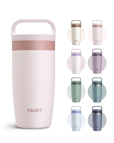 Tourit 16-oz. Insulated Stainless Steel Travel Mug: $14.15