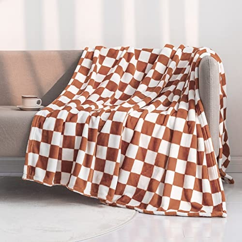 Lomao 90"x90" Checkerboard Flannel Throw Blanket: $17.55 Lomao 90"x90" Checkerboard Flannel Throw Blanket: $17.55