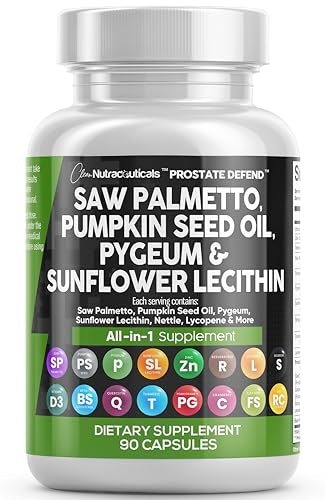 Clean Nutraceuticals Saw Palmetto Prostate Supplement 90-Capsule Bottle: $23.95 Clean Nutraceuticals Saw Palmetto Prostate Supplement 90-Capsule Bottle: $23.95