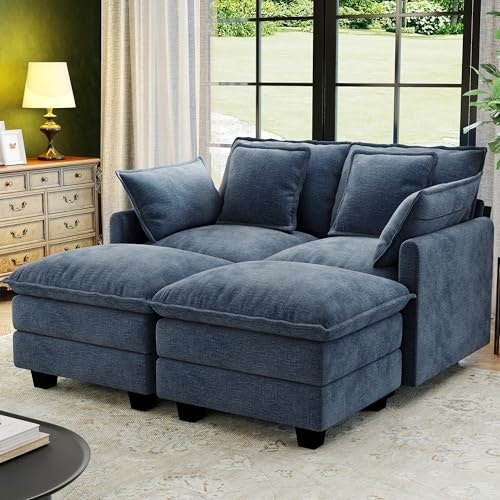 Hanherry 58-Inch Modular Sectional Sofa with Ottoman: $356.99 Hanherry 58-Inch Modular Sectional Sofa with Ottoman: $356.99