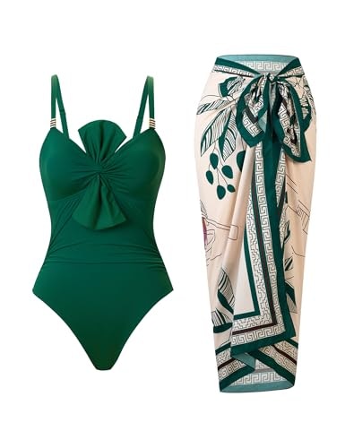 Yunidmeim Women's One-Piece Swimsuit and Cover Up Set: $37.39 Yunidmeim Women's One-Piece Swimsuit and Cover Up Set: $37.39