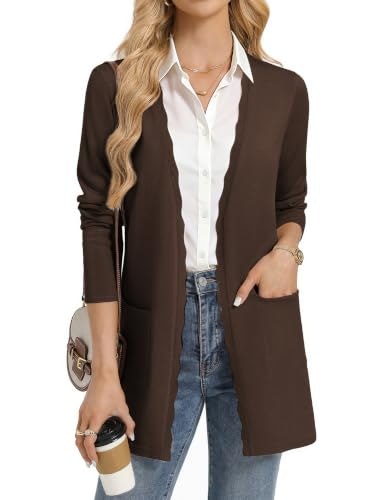 Grace Karin Women's Long Business Casual Cardigan Sweater Blazer: $26.98 Grace Karin Women's Long Business Casual Cardigan Sweater Blazer: $26.98