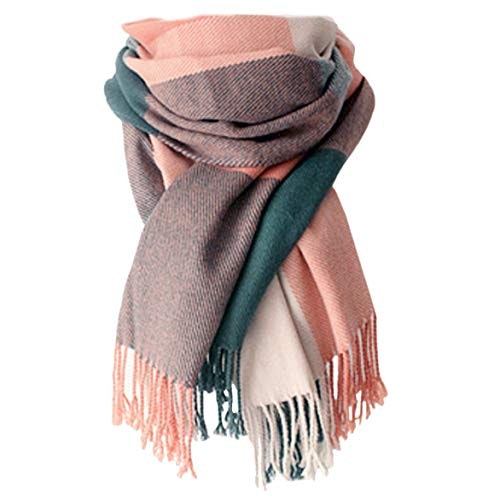Ysense Women's Plaid Winter Scarf: $8.49 Ysense Women's Plaid Winter Scarf: $8.49