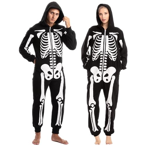 Spooktacular Creations Unisex Adult Skeleton Costume Jumpsuit: $23.79 Spooktacular Creations Unisex Adult Skeleton Costume Jumpsuit: $23.79
