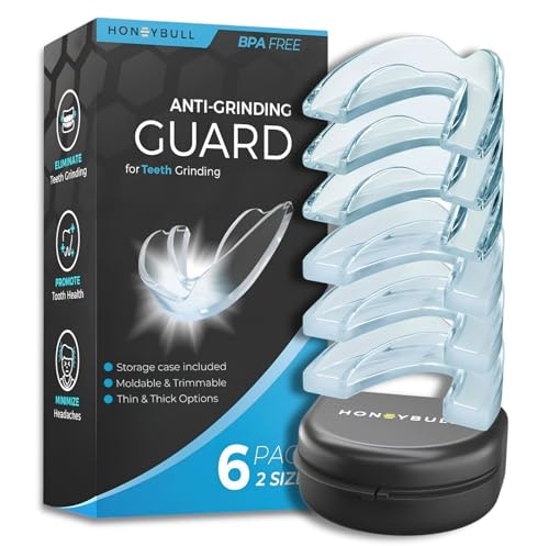 Honeybull Moldable Anti-Grinding Night Guards 6-Pack: $9.99 Honeybull Moldable Anti-Grinding Night Guards 6-Pack: $9.99