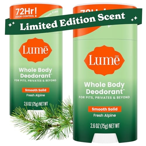 Lume Whole Body Deodorant Solid Stick 2.6-oz 2-Pack: $27.23 Lume Whole Body Deodorant Solid Stick 2.6-oz 2-Pack: $27.23