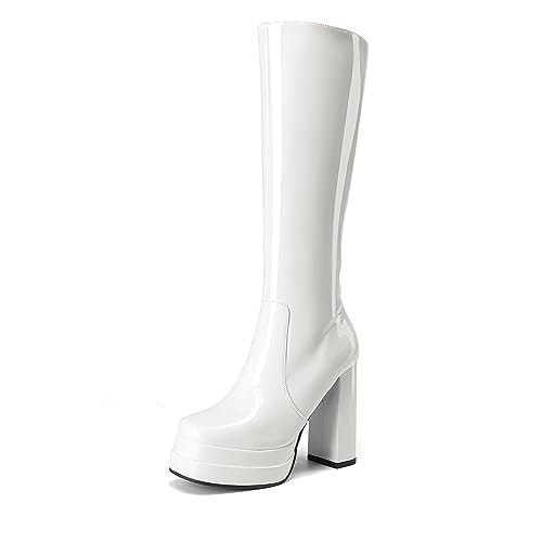 Dream Pairs Women's Gogo Platform Knee-High Boots: $47.99 Dream Pairs Women's Gogo Platform Knee-High Boots: $47.99