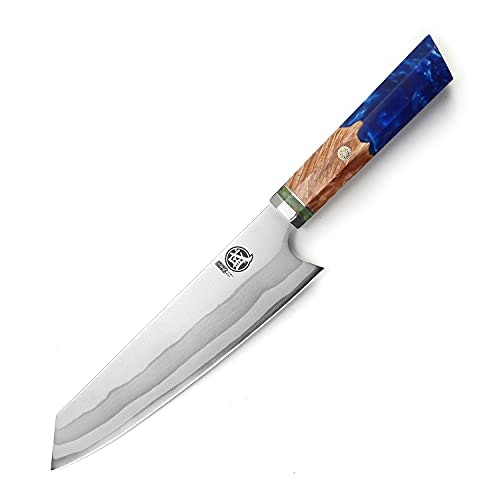 Mitsumoto Sakari 8-Inch Kiritsuke Damascus Chef Knife: $96.82