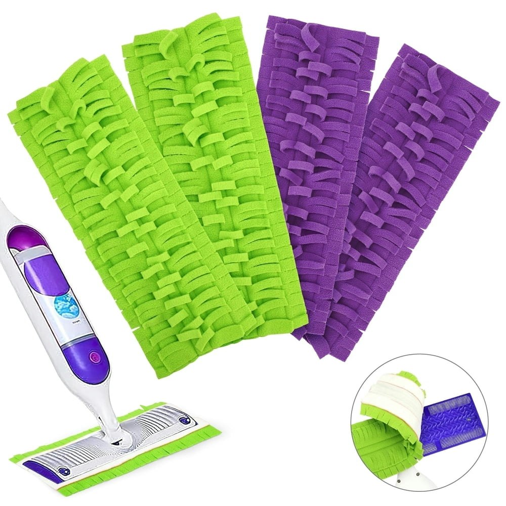 TSV Reusable Cleaning Mop Pads 4-Pack: $11.98 TSV Reusable Cleaning Mop Pads 4-Pack: $11.98