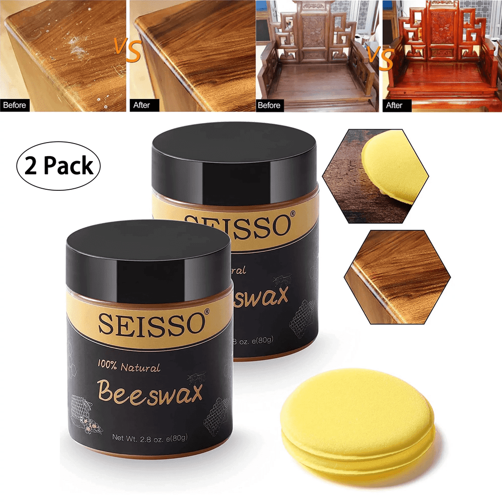 Beeswax Wood Furniture Polish and Restorer 2-Pack: $12.59 Beeswax Wood Furniture Polish and Restorer 2-Pack: $12.59