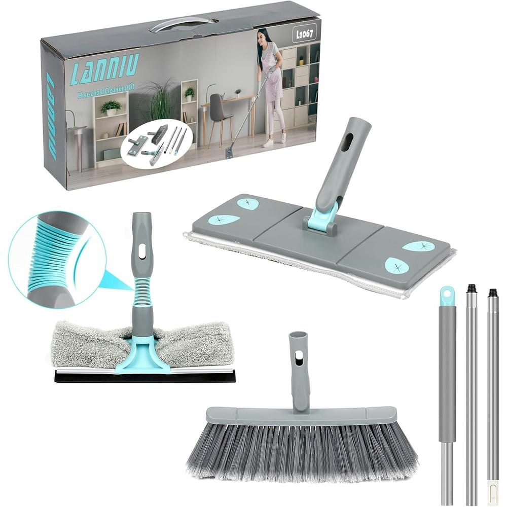 48-inch 3-in-1 Window Squeegee and Mop Cleaner: $15.99 48-inch 3-in-1 Window Squeegee and Mop Cleaner: $15.99