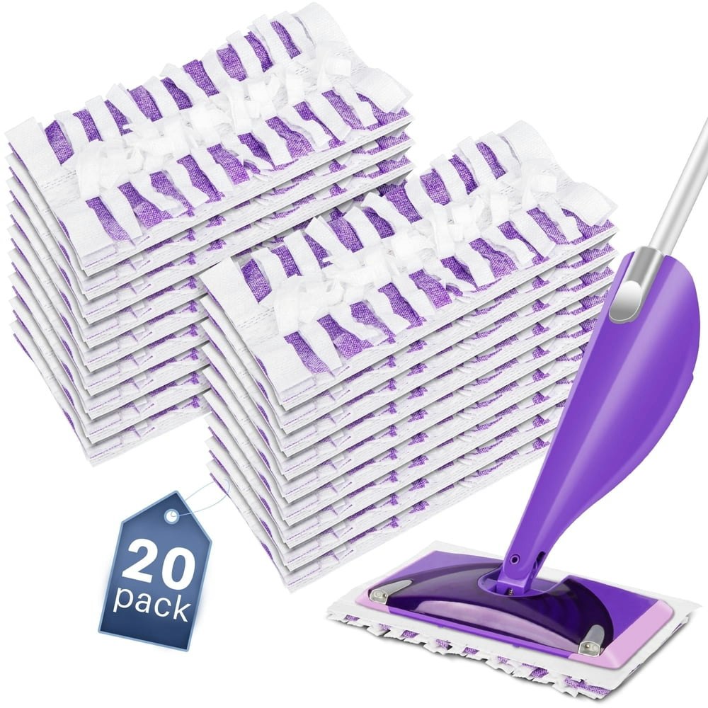 Ilavclean Disposable Wet Mop Pads 20-Pack: $17.96 Ilavclean Disposable Wet Mop Pads 20-Pack: $17.96
