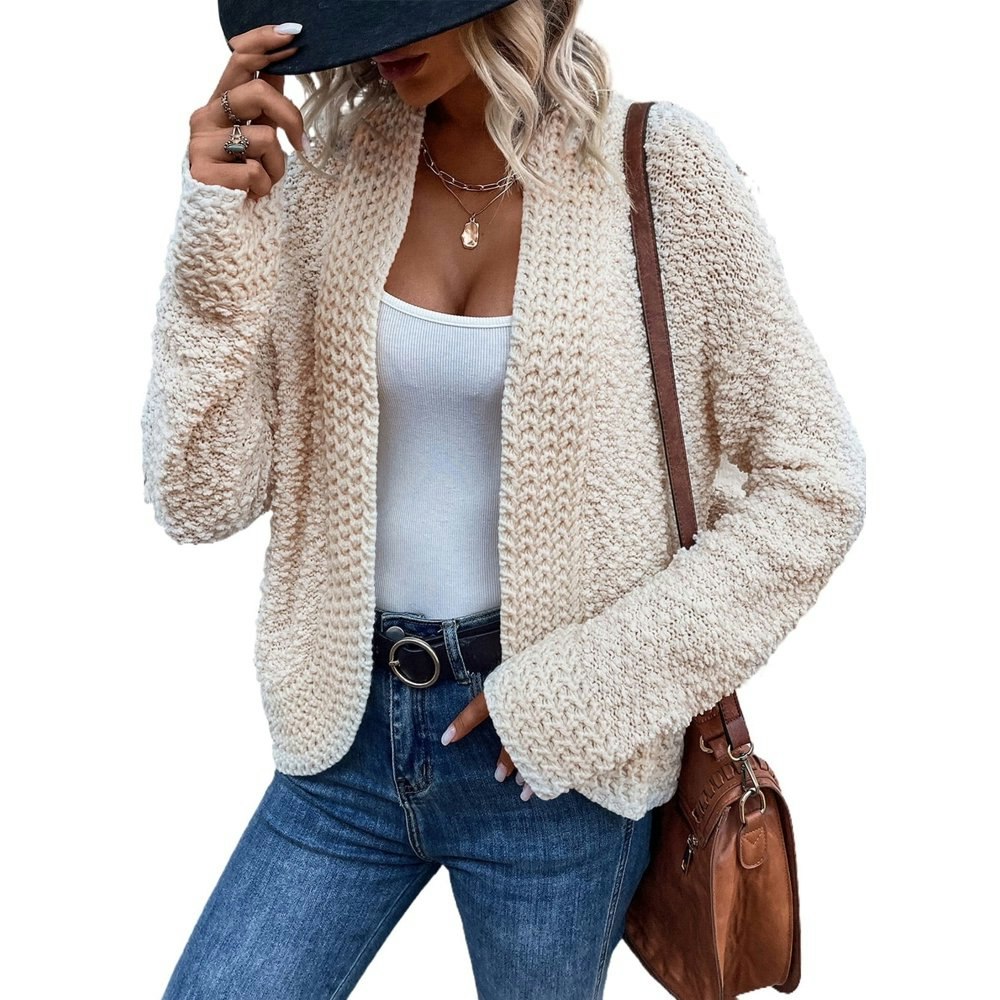 Shewin Women's Open Front Chunky Knit Cardigan: $26.29 Shewin Women's Open Front Chunky Knit Cardigan: $26.29