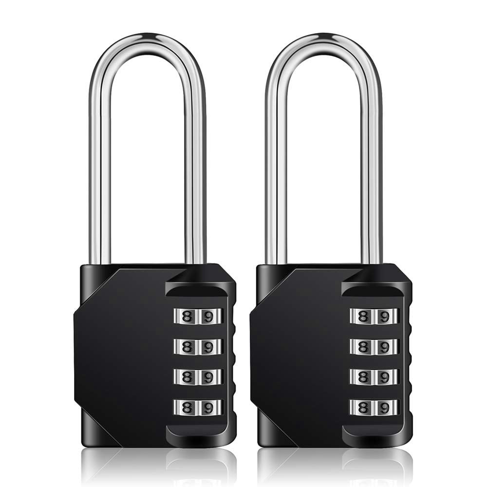 TiokMc 4-Digit Combination Padlock 2-Pack: $9 TiokMc 4-Digit Combination Padlock 2-Pack: $9