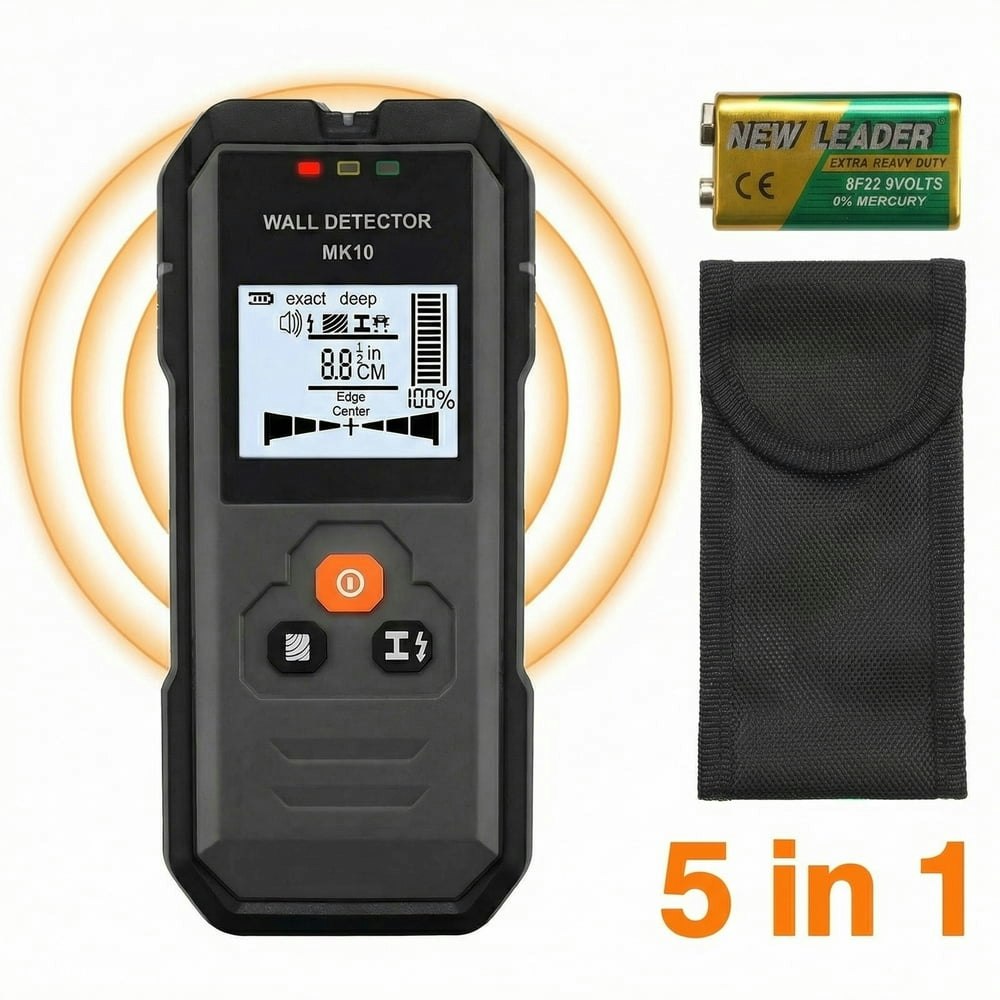 Naipo 5-in-1 Stud Finder Wall Scanner: $22.99 Naipo 5-in-1 Stud Finder Wall Scanner: $22.99