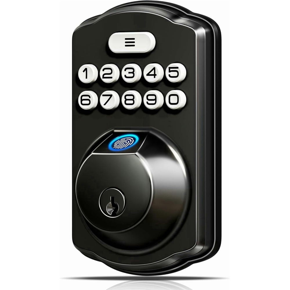 Veise Keyless Entry Fingerprint Smart Deadbolt Lock: $59.99