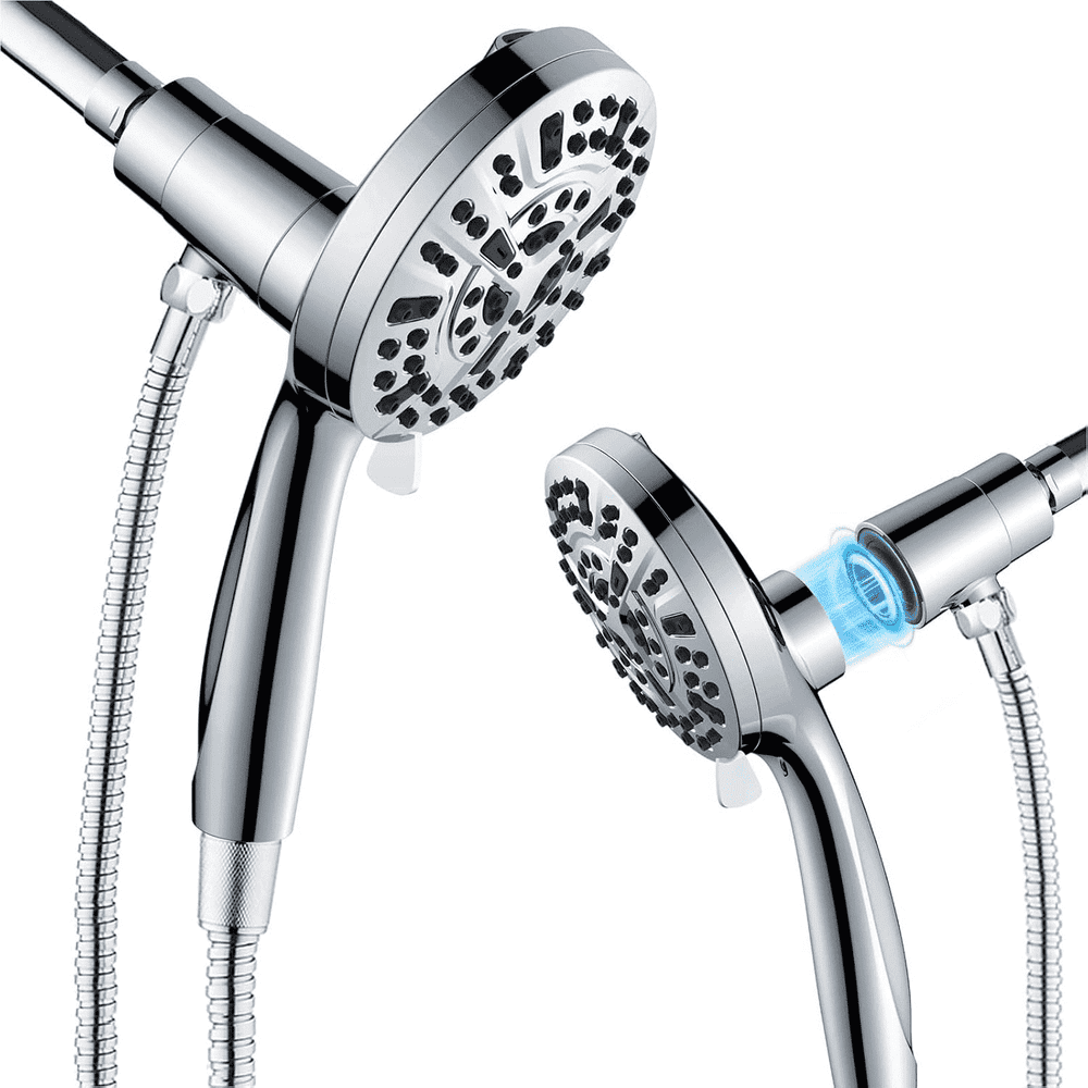Yezivo 10-Setting Filtered Handheld Shower Head with 59-inch Hose: $27.98 Yezivo 10-Setting Filtered Handheld Shower Head with 59-inch Hose: $27.98