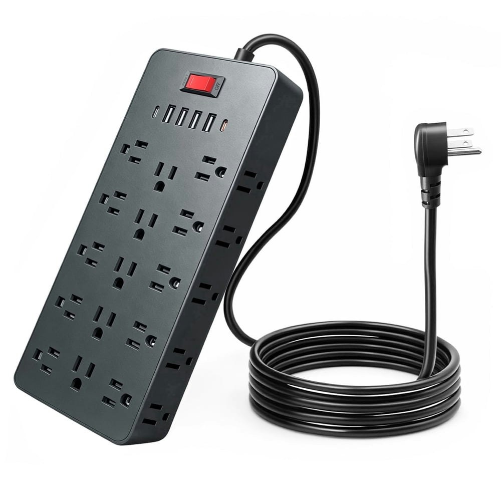 Zhangong 2,000J 25-Outlet Surge Protector Power Strip: $36.77 Zhangong 2,000J 25-Outlet Surge Protector Power Strip: $36.77