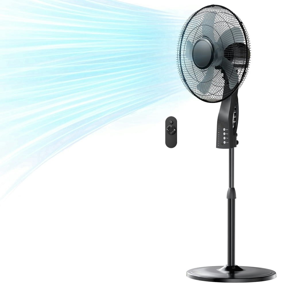 Goosiay 16-Inch Oscillating Pedestal Fan: $44.92 Goosiay 16-Inch Oscillating Pedestal Fan: $44.92