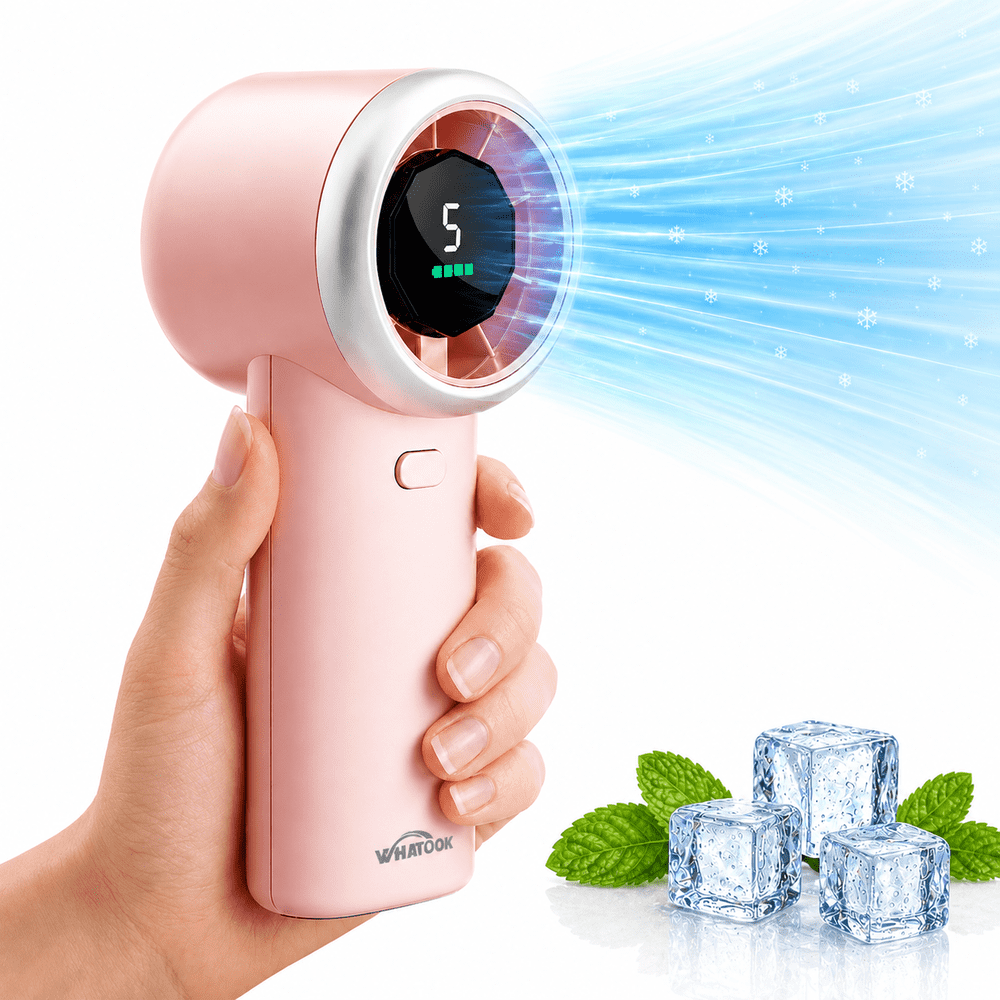 Portable 4,000mAh 5-Speed Handheld Fan: $11.89 Portable 4,000mAh 5-Speed Handheld Fan: $11.89