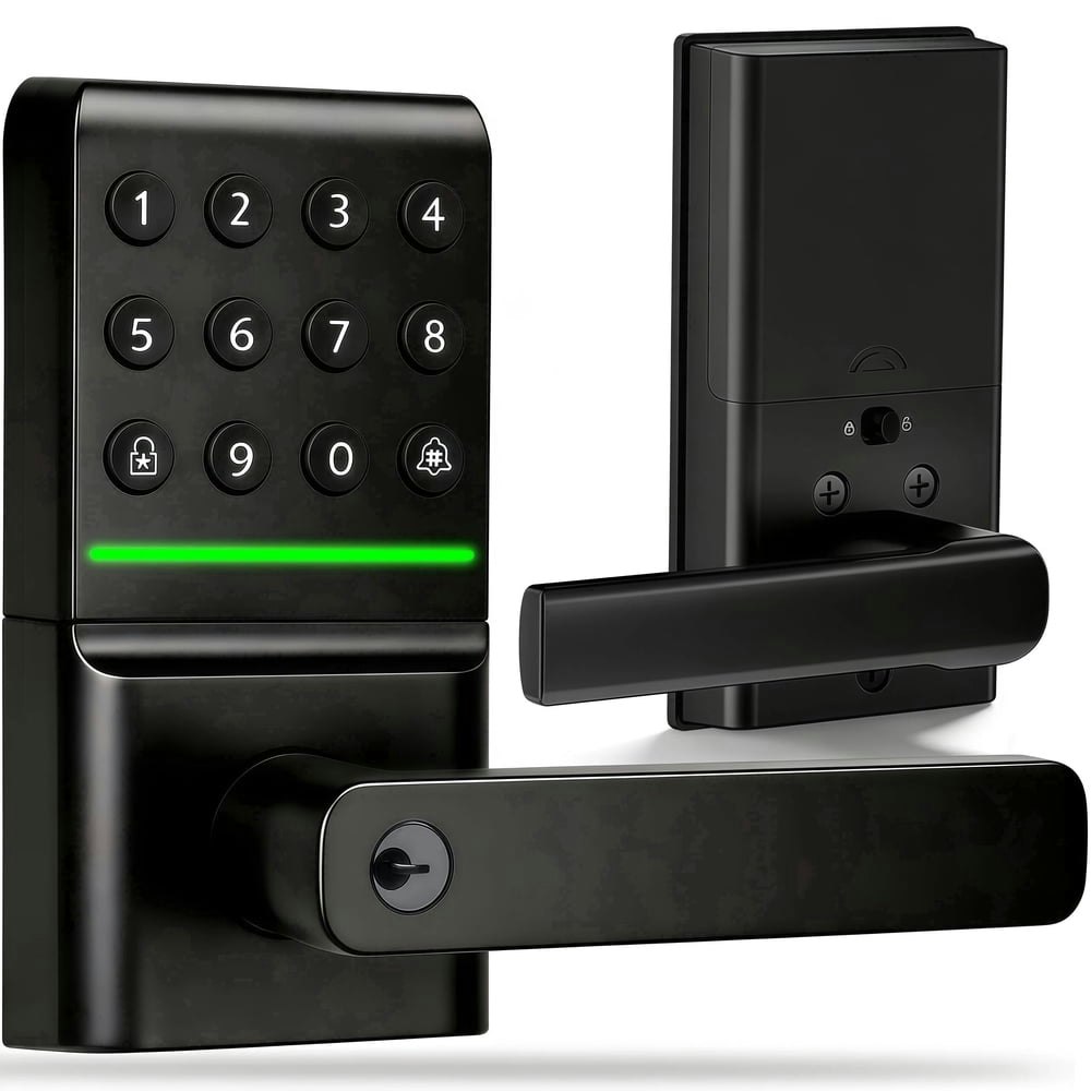 Blacksmith Electronic Keypad Door Lock with Handle: $36.85 Blacksmith Electronic Keypad Door Lock with Handle: $36.85