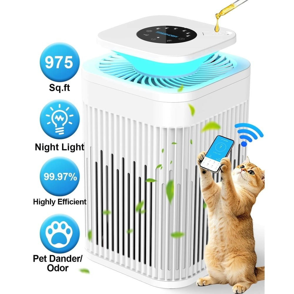 Freshdew AP203 HEPA Air Purifier: $50.99