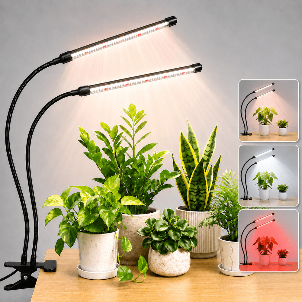 Cosjm Full Spectrum LED Plant Growing Lamp with Timer: $22.09 Cosjm Full Spectrum LED Plant Growing Lamp with Timer: $22.09
