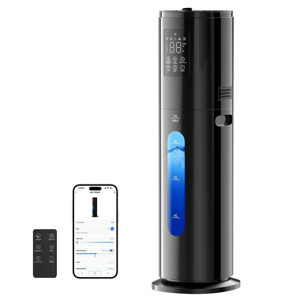 10-Liter Smart App-Controlled Humidifier: $99.99 10-Liter Smart App-Controlled Humidifier: $99.99