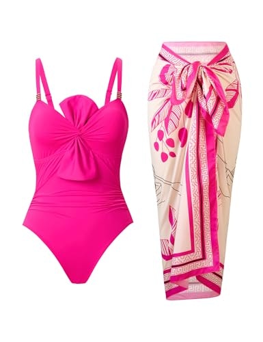 Yunidmeim Women's One-Piece Swimsuit and Cover Up Set: $37.39 Yunidmeim Women's One-Piece Swimsuit and Cover Up Set: $37.39