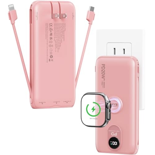 Xegner 10,000mAh 20W Portable Charger with Wall Plug and Cables: $28.99 Xegner 10,000mAh 20W Portable Charger with Wall Plug and Cables: $28.99