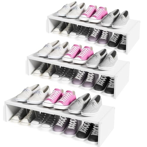 Expandable 1-Tier Shoe Rack 3-Pack: $41.99 Expandable 1-Tier Shoe Rack 3-Pack: $41.99
