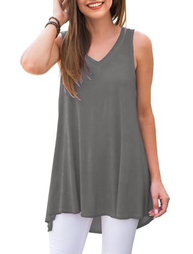 Awuliffan Women's V-Neck Tunic Top: $12.74 Awuliffan Women's V-Neck Tunic Top: $12.74