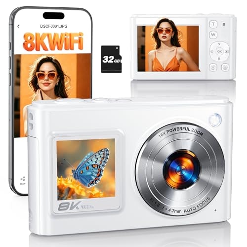 96MP 8K Dual-Screen Digital Camera: $59.97 96MP 8K Dual-Screen Digital Camera: $59.97