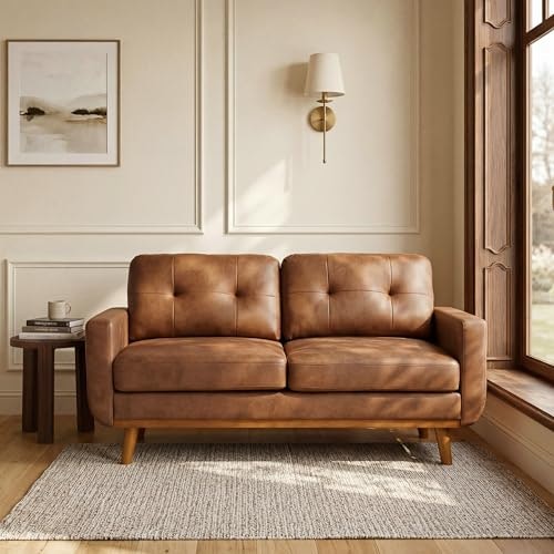 Ball & Cast 65-inch Mid-Century Modern Loveseat: $242.99 Ball & Cast 65-inch Mid-Century Modern Loveseat: $242.99