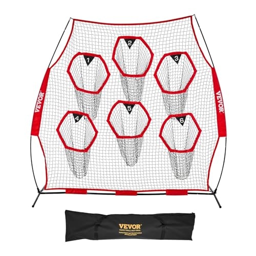 Vevor 8 x 8-Foot Football Throwing Target Net: $38.99 Vevor 8 x 8-Foot Football Throwing Target Net: $38.99