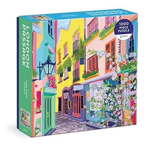 Galison London Passage 1,000-Piece Jigsaw Puzzle: $12.59 Galison London Passage 1,000-Piece Jigsaw Puzzle: $12.59