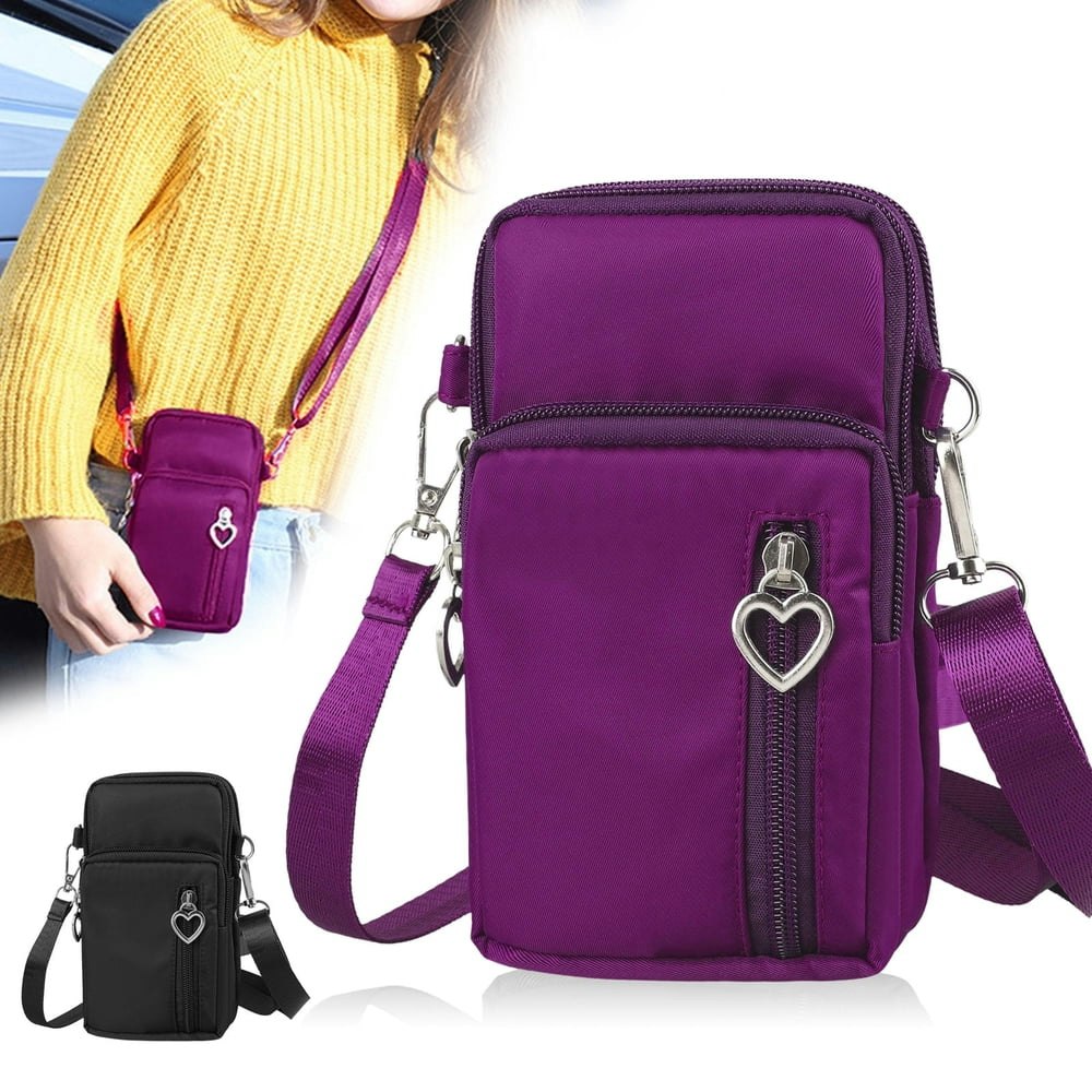 TSV Small Waterproof Nylon Crossbody Cell Phone Bag: $9.99 TSV Small Waterproof Nylon Crossbody Cell Phone Bag: $9.99