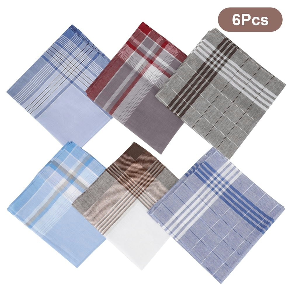 TSV Men's Cotton Handkerchiefs 6-Pack: $8.49 TSV Men's Cotton Handkerchiefs 6-Pack: $8.49