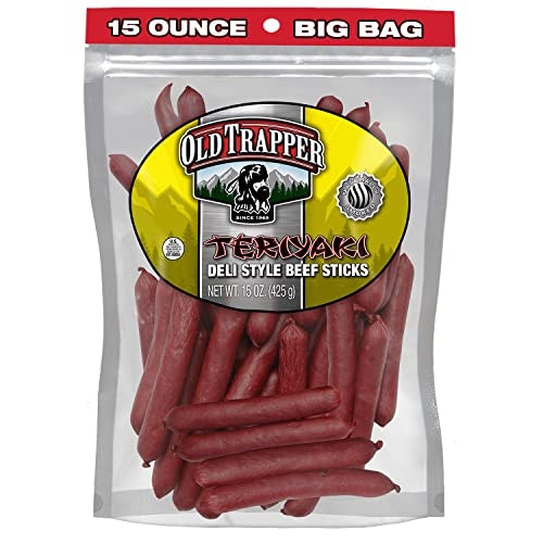 Old Trapper Teriyaki Deli-Style Beef Sticks 15-Ounce Package: $9.99 Old Trapper Teriyaki Deli-Style Beef Sticks 15-Ounce Package: $9.99