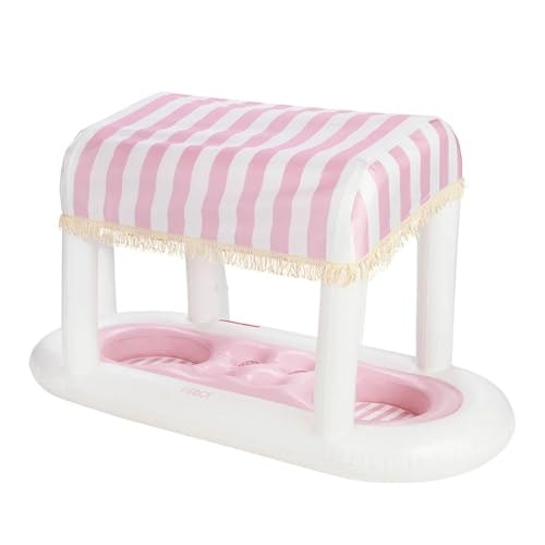Funboy Giant Floating Cabana Stripe Drink Station with Removable Shade: $41.40