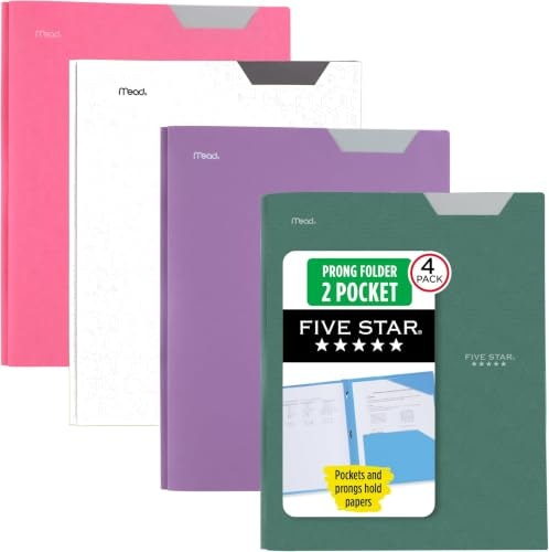 Five Star 2-Pocket Plastic Folder 24-Pack: $74.04 Five Star 2-Pocket Plastic Folder 24-Pack: $74.04