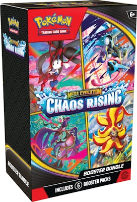 Pokemon TCG Mega Evolution Chaos Rising Booster Bundle for $39 + free shipping