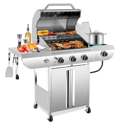 Electactic 3-Burner 34,000 BTU Propane Gas Grill: $249.99 Electactic 3-Burner 34,000 BTU Propane Gas Grill: $249.99