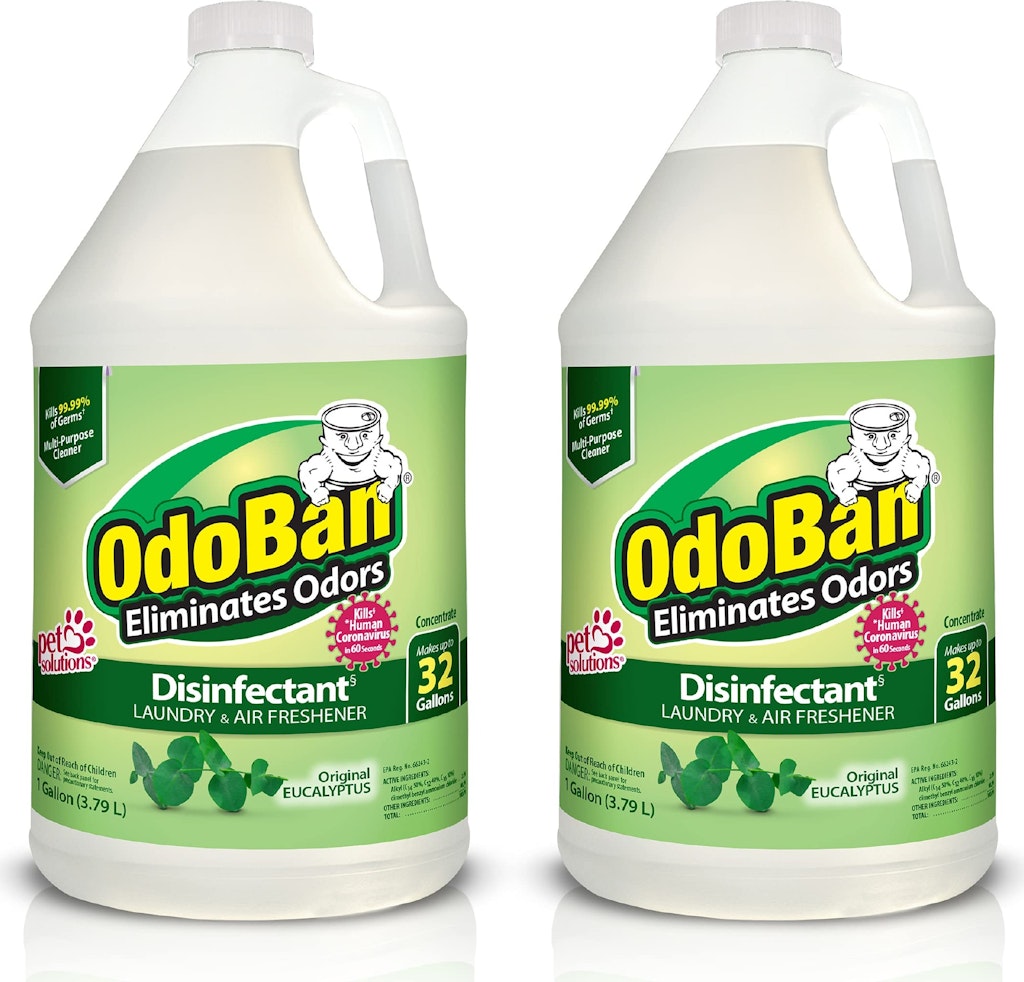 OdoBan Multipurpose Cleaner Concentrate 1-Gallon Bottle 2-Pack: $14